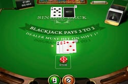 blackjack single deck