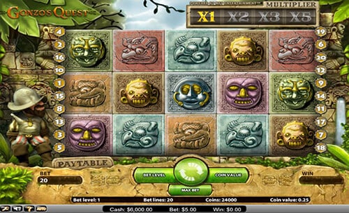 gonzos quest screenshot