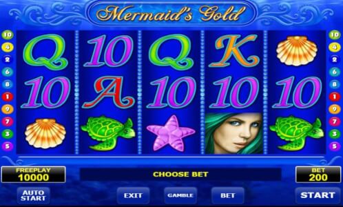 mermaids gold screenshot