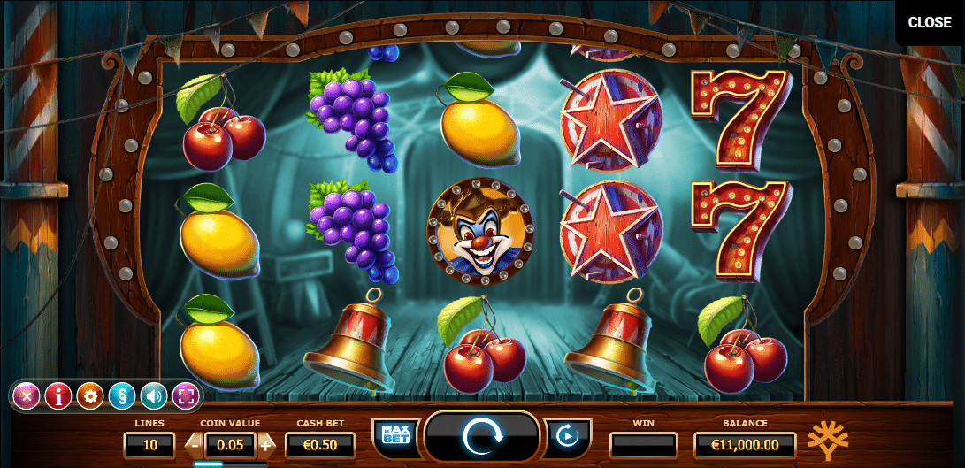 wicked circus screenshot