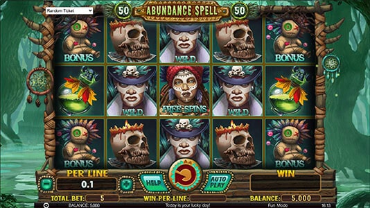 Abundance Spell screenshot