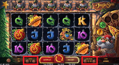 geld inzetten slot