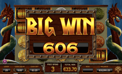 Big Win met free spins