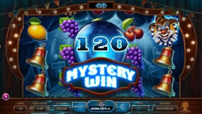 Mystery Win met Clowns