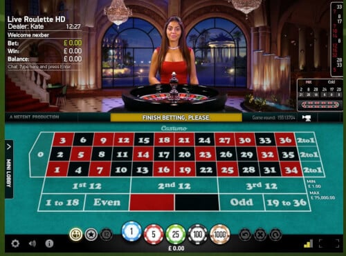 live roulette online spelen