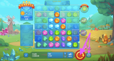 Play en Auto Play Crystal Land