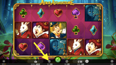 Spelinformatie Alice Adventure