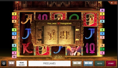 free spins met drie boeken