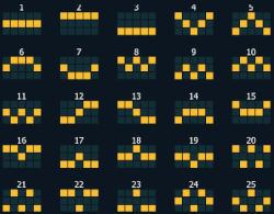 25 winlijnen in Habanero Slot