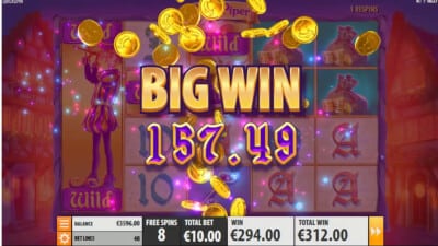 Big Win tijdens Free Spins