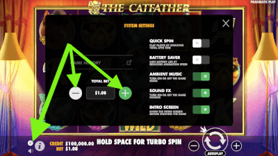 Inzetten op The Catfather Slot