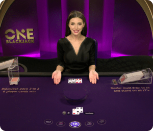 Ontdek One Blackjack van Pragmatic Play in het Live Casino