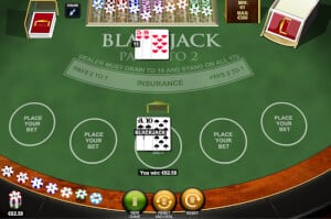 Blackjack winnen