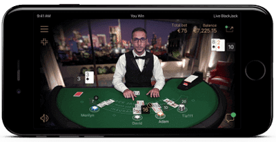 Live casino iphone