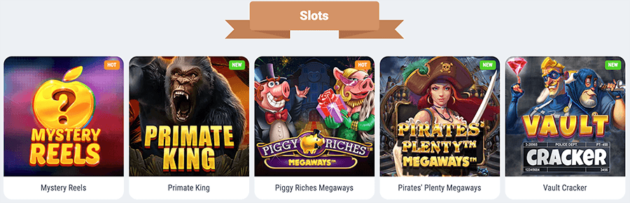 Alle slots op een rijtje in het Cookie casino