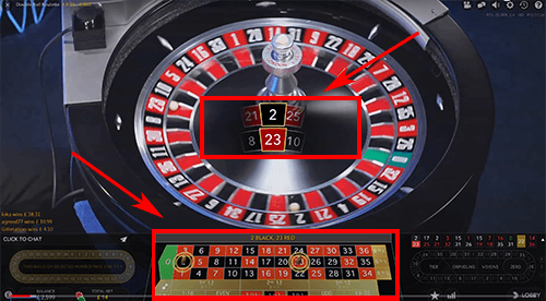 Live Roulette online