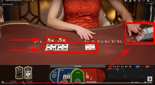 Live casino kaarten dealer