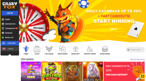 CrazyFox casino Nederland