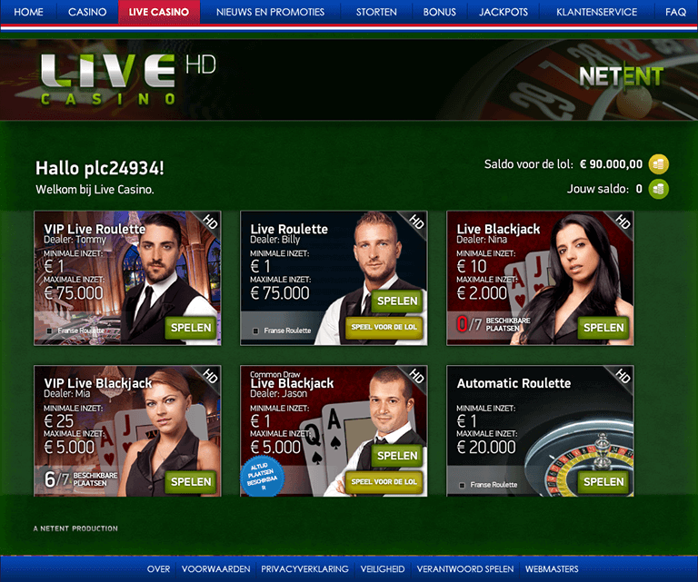 live casino in de polder