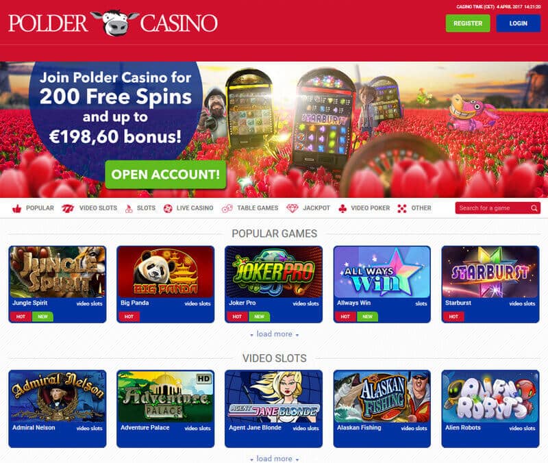 polder casino review