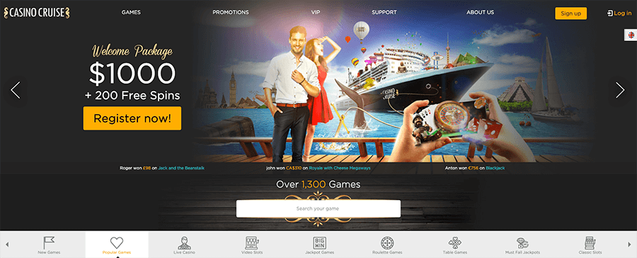 Casinocruise review