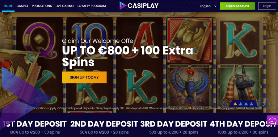 Casiplay casino review