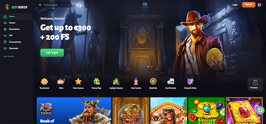 Slothunter casino review