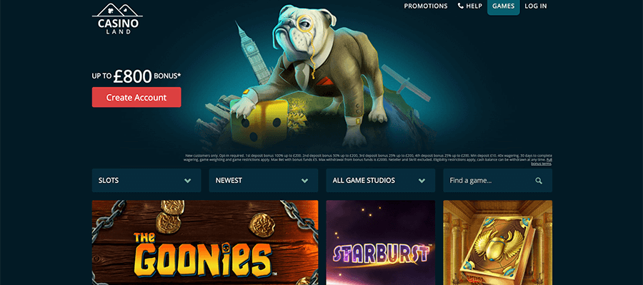 casinoland casino review