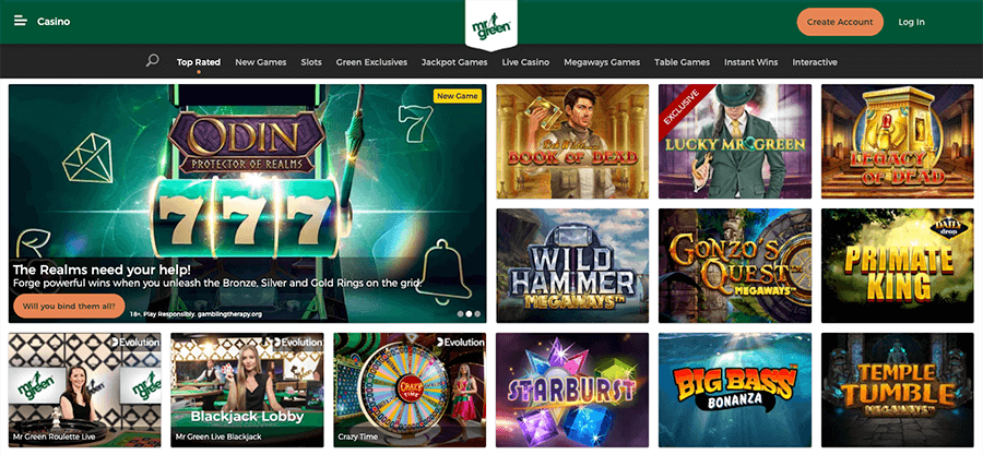 mr green casino review