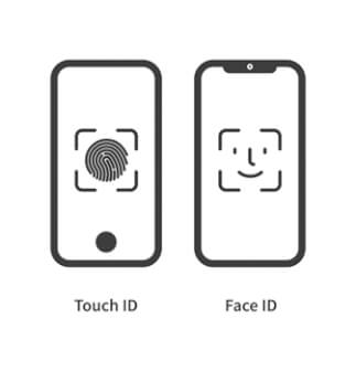 betaling bevestigen touch id