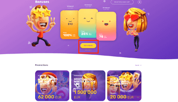 Bekijk je casino bonus