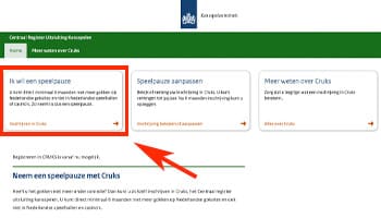 Speelpauze online gokken