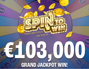 Spin to Win jackpot opnieuw gevallen