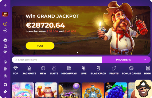 Jack top casino spellen