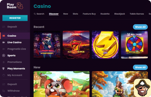 Play Boom 24 casino spellen