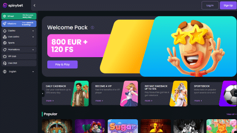 SpinyBet casino Nederland