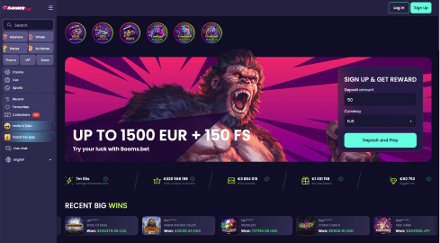 BoomsBet casino Nederland