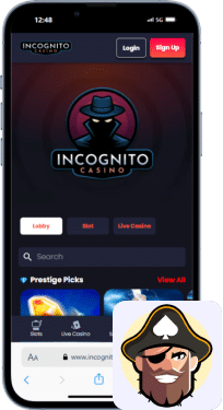 Incognito casino betrouwbaar