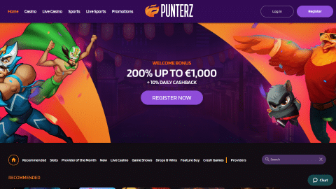 Punterz casino Nederland