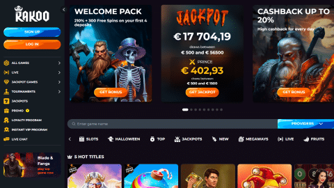 Rakoo casino Nederland