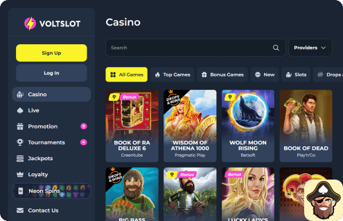 Volt slot casino spellen