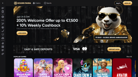 Golden panda casino Nederland