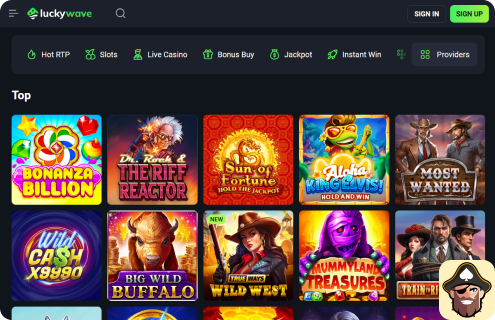 Lucky Wave casino spellen