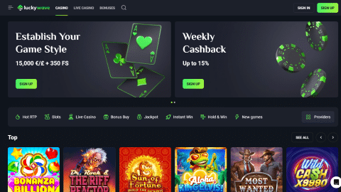 LuckyWave casino Nederland