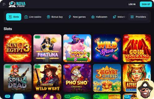 Nova Dreams casino spellen